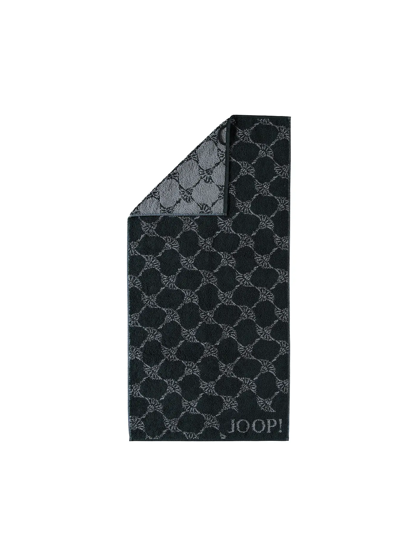 JOOP | Handtuch "Cornflower" 50x100cm (schwarz) | 